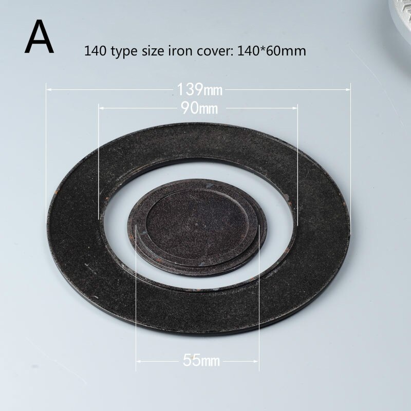 1pc burner cap for gas stove oven burner accessories range surface burner cap gas burner crown kits 55/75/100/130/140mm