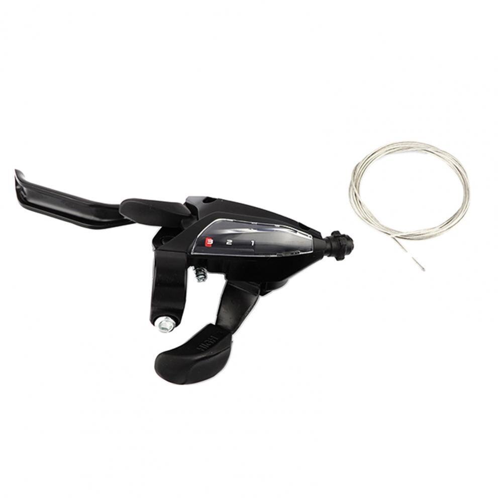 Useful Gear Shifter Black Shifter Sensitive Brake Sensitive Derailleur Bike Brake: 3 Speed Left