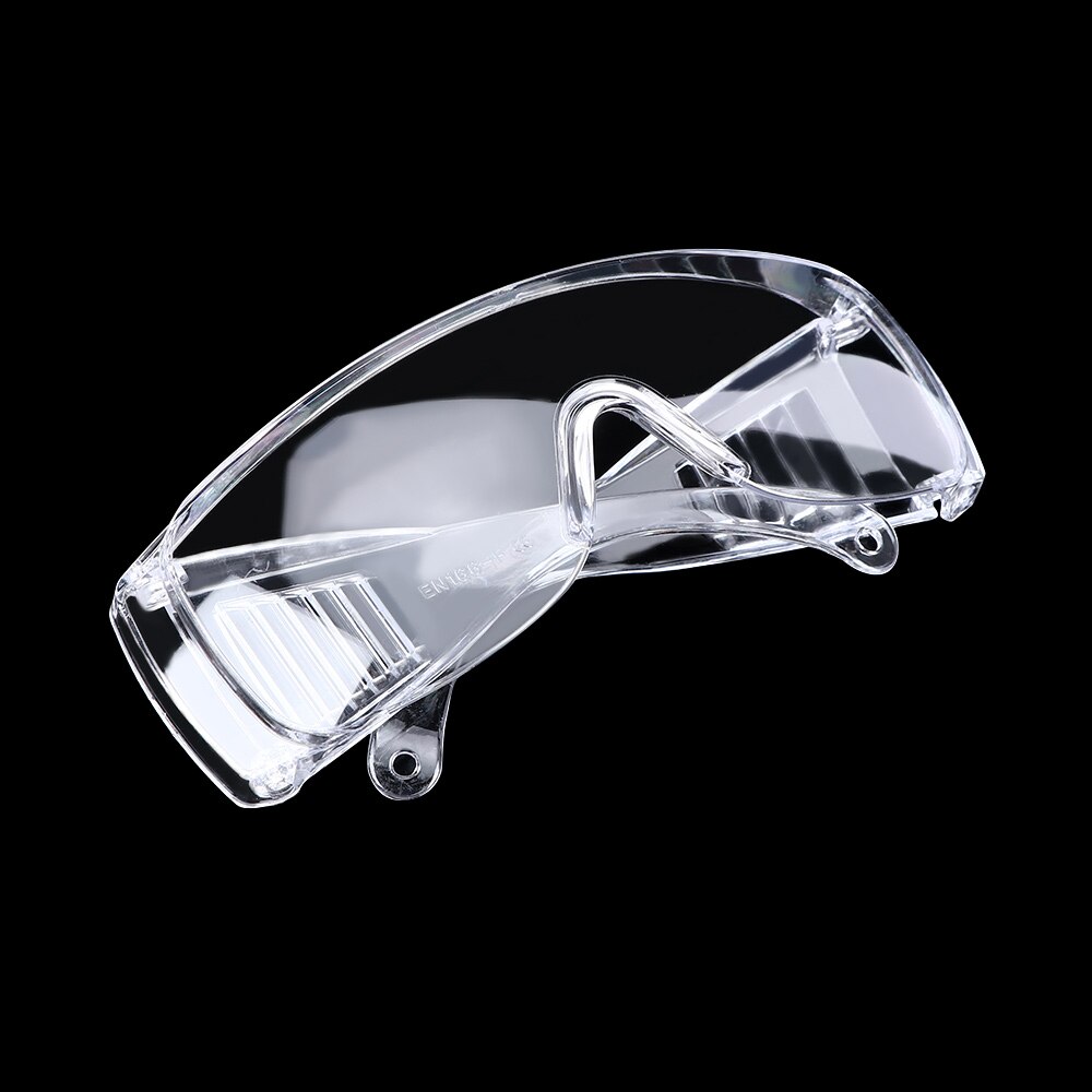 Transparent Work Safety Glasses Color Anti-Dust Impact-Proof For Lab DIY Work Riding Game Eye Protector Work Safety Goggles: clear