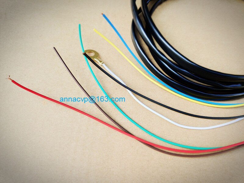 7 pin trailer plug plastic socket prewired truck automotive parts boat, trailer connector, trailer plug socket,trailer parts