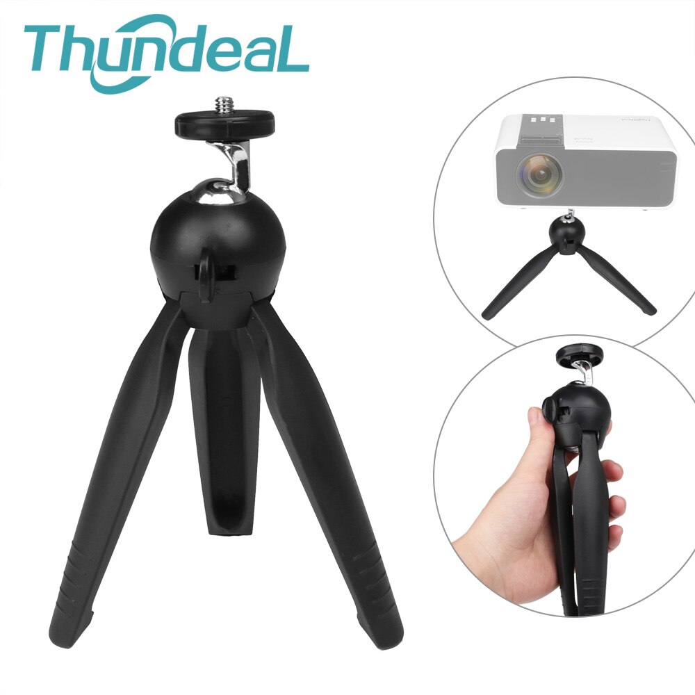 TD90 Projector Beugels TD60 Mini Tafelblad Statief 1/4 "Mount Schroef Draagbare YG300 T5 W18 Dlp Projector Desk Statief Houder stand