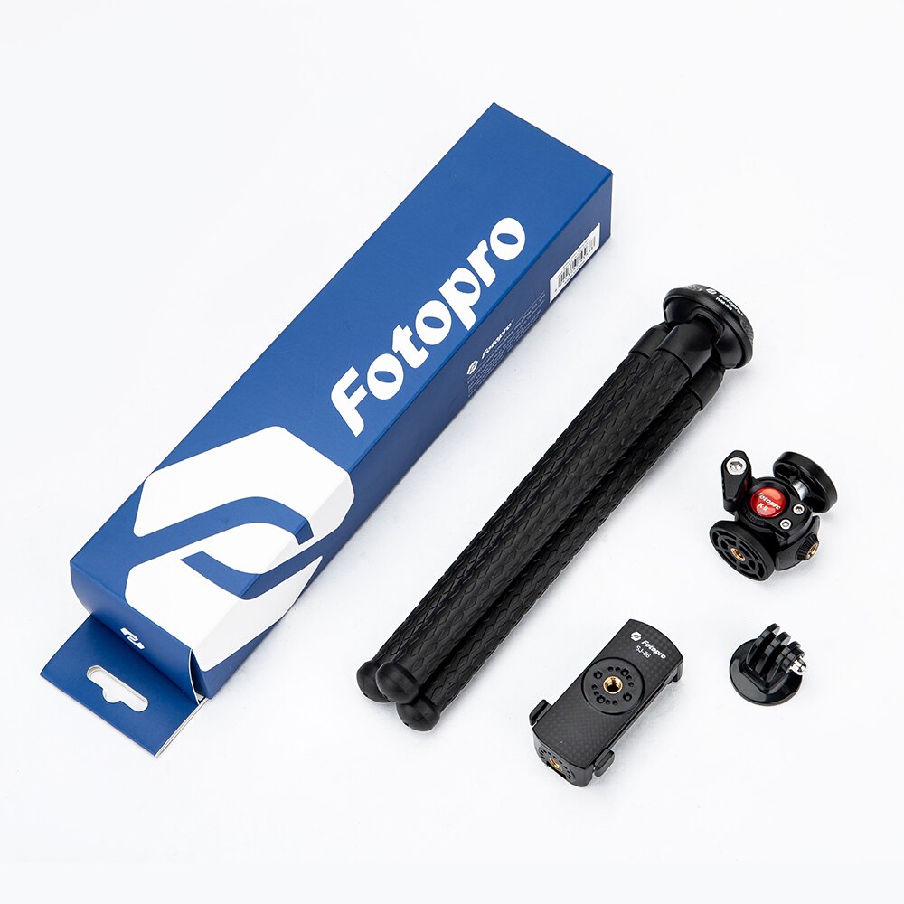 Fotopro Mini portátil impermeable pulpo flexibles Smartphone trípode de cámara fría de montaje con cabeza de bola con 1/4 tornillo: RM80 K2 SJ86 GA1