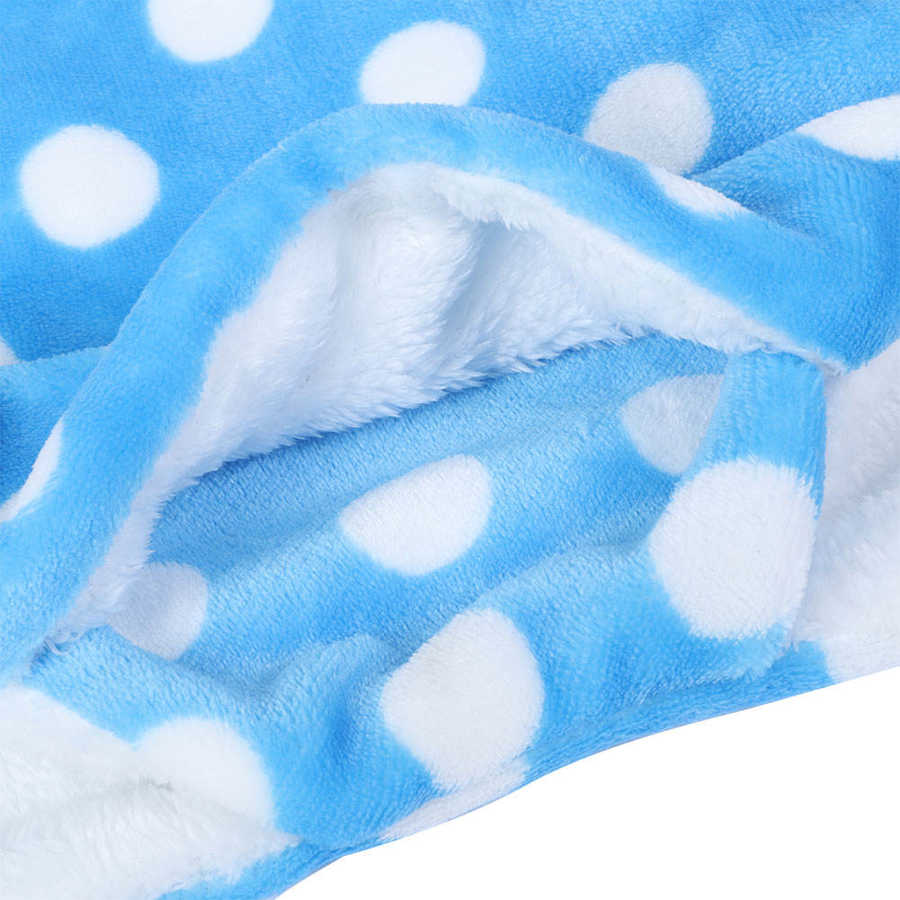 Hamster Hangmat Warm Kleine Dier Winter Hangmat Drie Lagen Suiker Slides Cavia Opknoping Bed Blauw Flanel Hamster Hamster