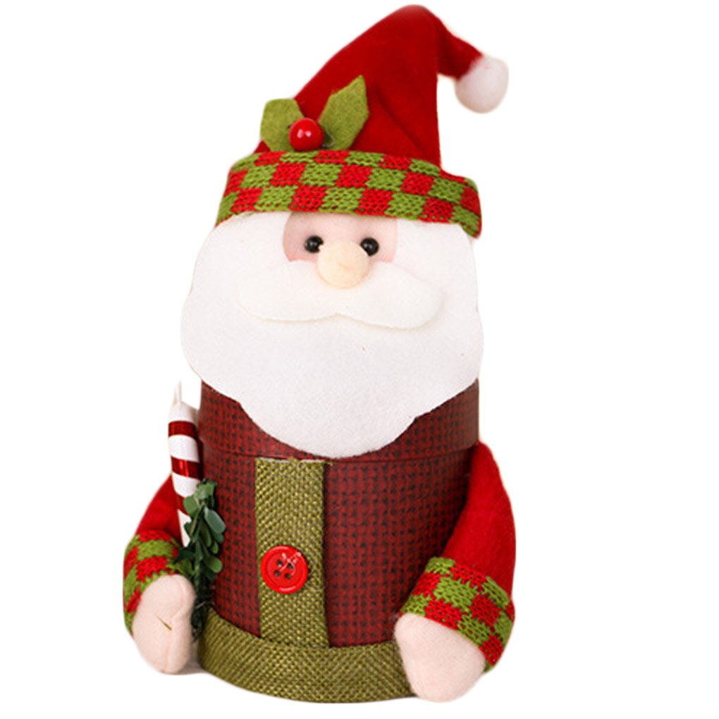 Christmas Boxes Candy Box Treat Bags Festive Container Christmas Decoration: 1