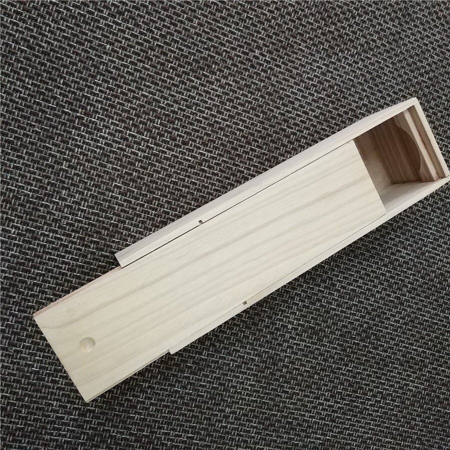 Boîte d&#39;emballage en bois pour bouteilles de vin rouge, pour flûte de hamburgers, rangement spécial pour bouteille de vin, possibilité de faire un Logo 35x10x10cm