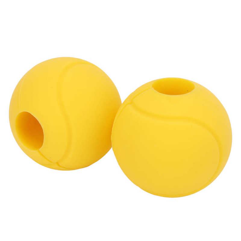 Dumbbell Grips Bar Grips Silicone for Fitness Exercise: yellow