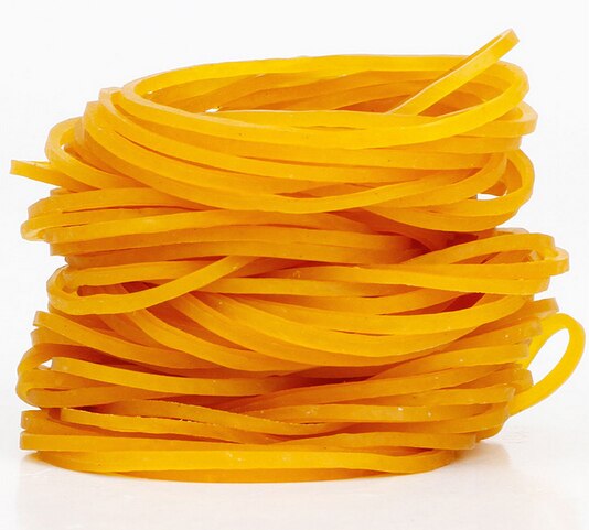 100 stk / taskeofficer leverer elastikker stærk elastik til pakning af fabriksgummibånd obt 006
