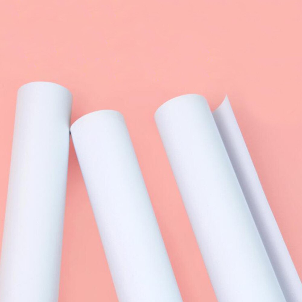 1 pc White Easel Paper Craft Paper Roll Wrapping Paper Poster Paper for Student