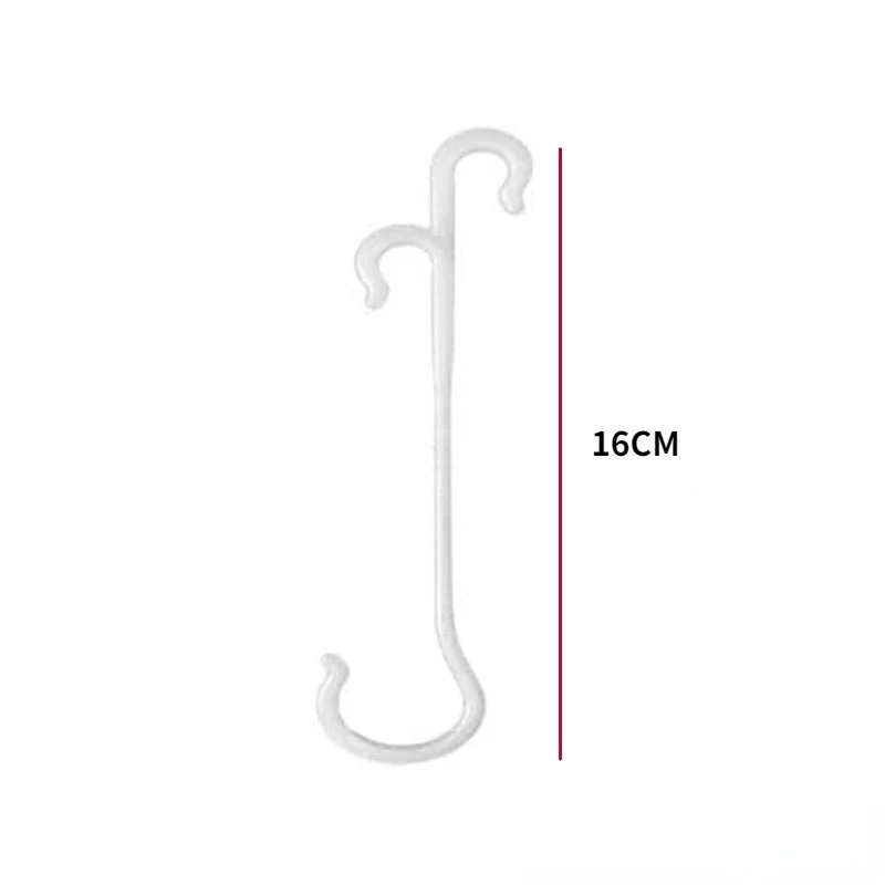 Ganchos en forma de J para soporte de tomate, 13/16CM, soporte para plantas, Clips para verduras para evitar tomates, racimo de frutas de pellizco o caída: M / Marrón