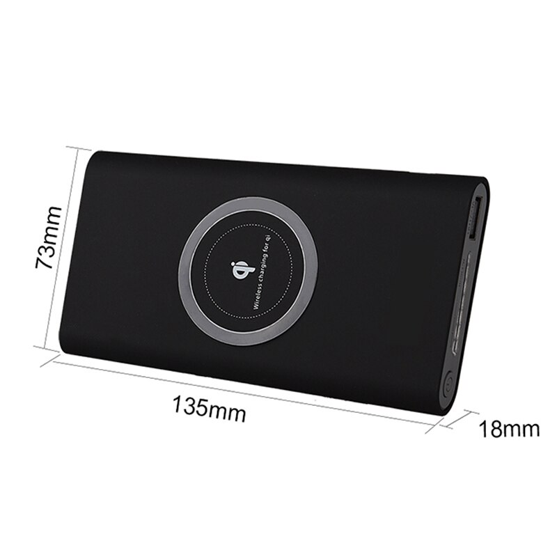 20000Mah Draadloze Power Bank Qi Draagbare Batterij Oplader Voor Iphone 12 11 Pro Samsung Xiaomi Power Bank Mobiele Telefoon powerbank