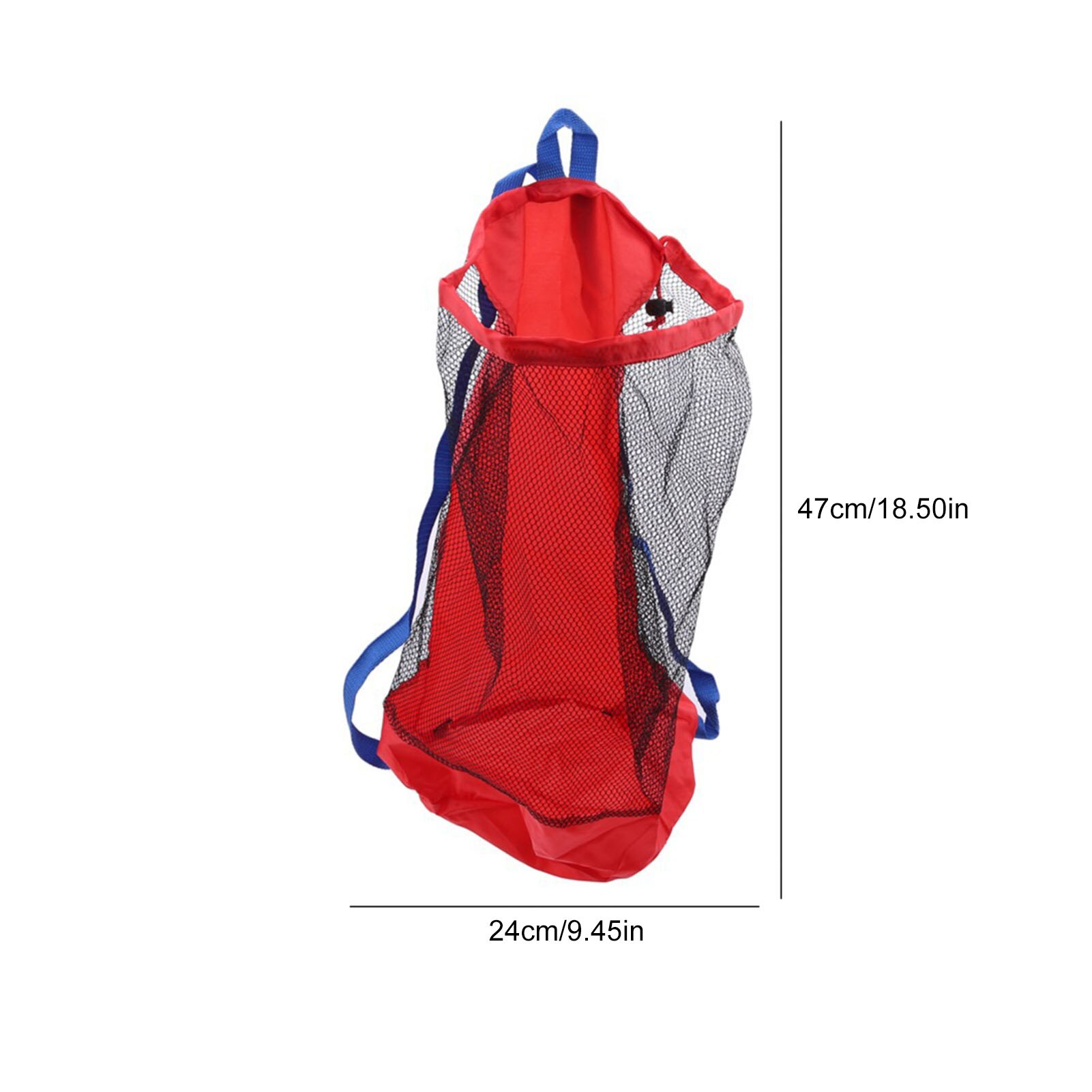 Mochila para playa de malla de juguete para niños, bolsa de almacenamiento de playa para viajes al aire libre, Plegable, portátil