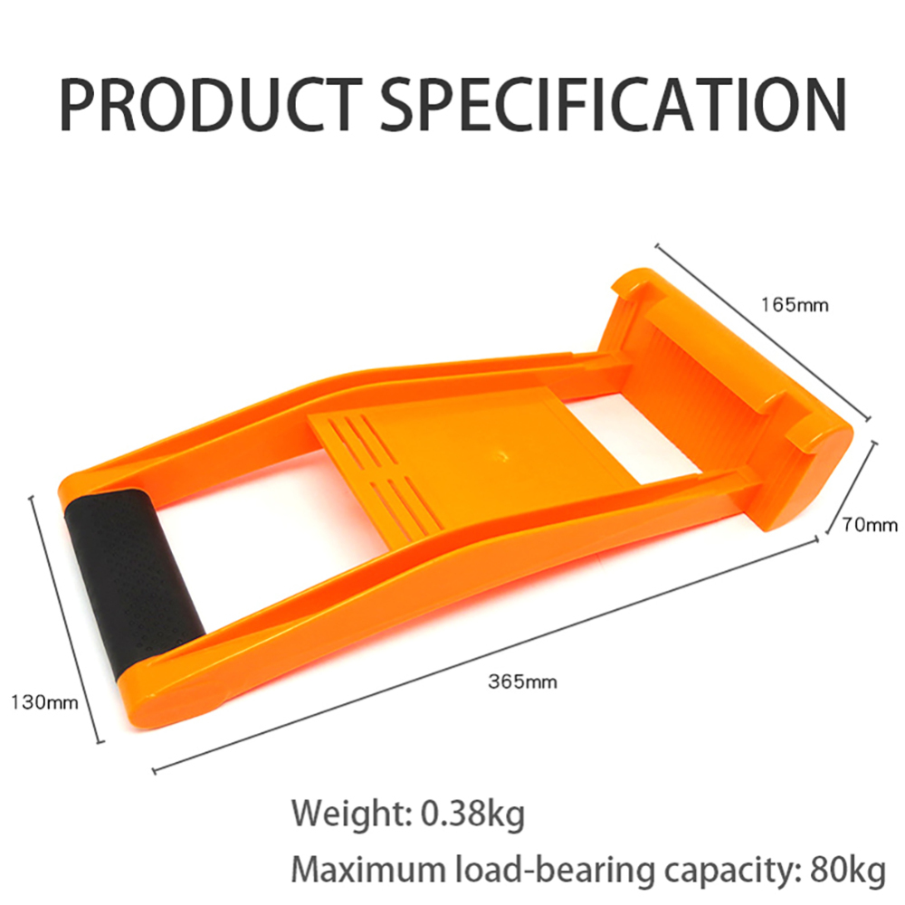 80KG ABS Load Conveyor drywall Panel Carrier Gripper Handle Carry Drywall Plywood Sheet for Carrying Glass Plate Gypsum Board
