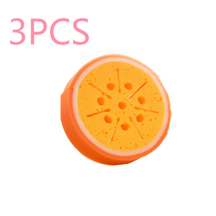 15/8/3 Pcs Leuke Fruit Aardbei Spons Vaatdoek Doekjes Spons Hand Keuken Wassen handdoek Tool 14.5*12 Cm: 03  3PCS