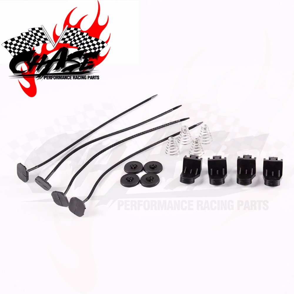 7Inch Universal 12V 80W Slim Reversible Electric Radiator Auto Fan Straight Blade Fan Push Pull With mounting kit S 7" Black