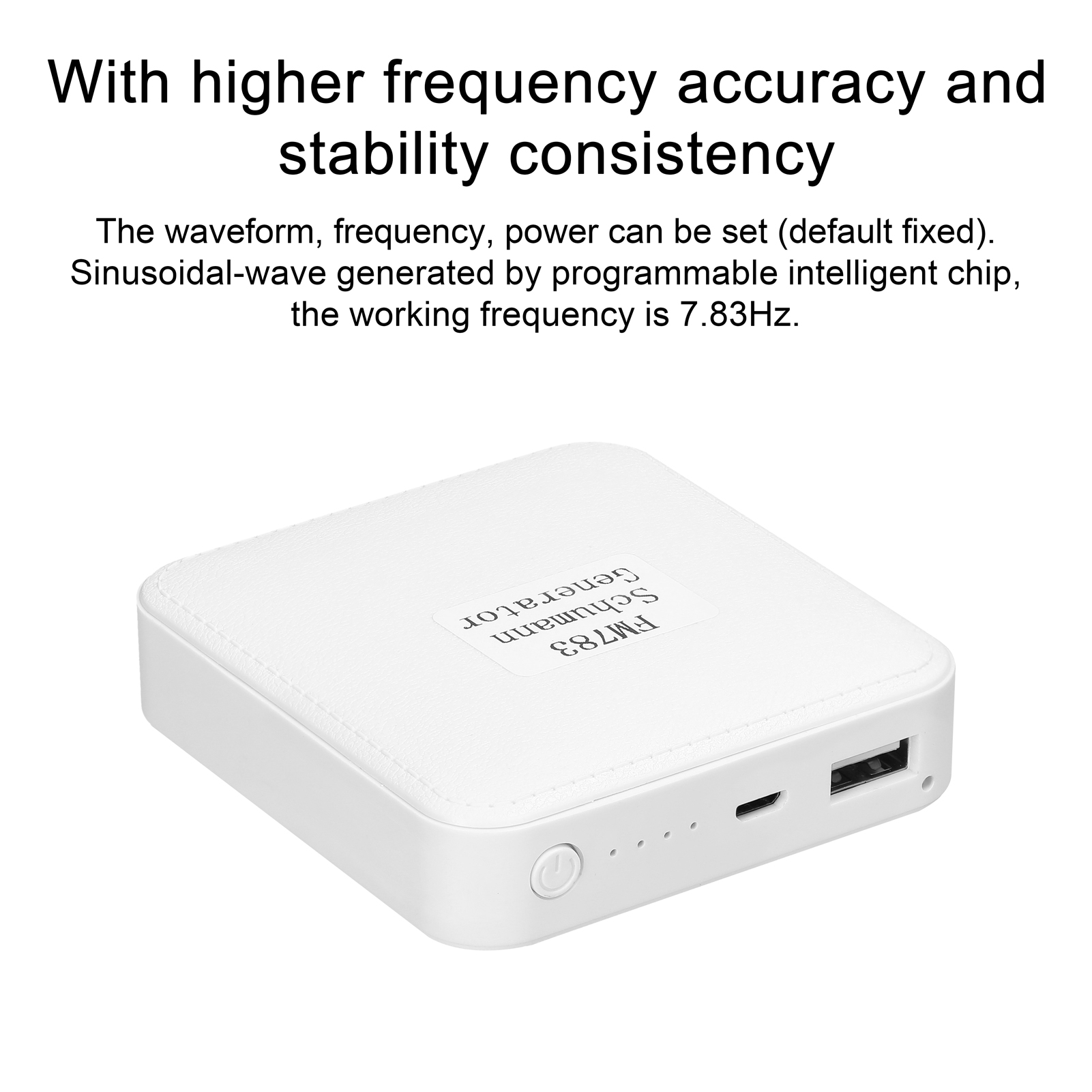 FM783 Schumann Wave Generator Sound Improving Low Frequency Pulse Intelligentize Sinewave Generators Precise Frequency