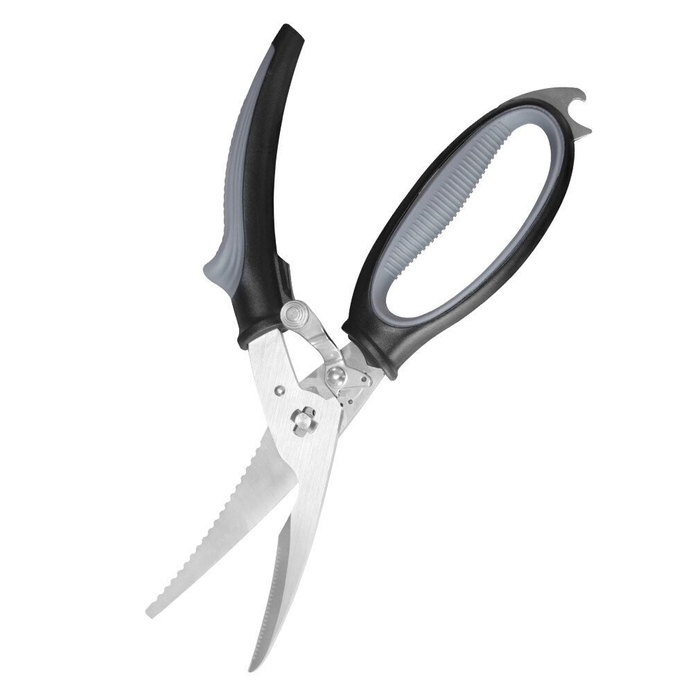 Tijeras de cocina extraíbles de acero inoxidable, para aves de corral, para cortar pollo, aves de corral, juego de hueso, carne y pescado: Default Title