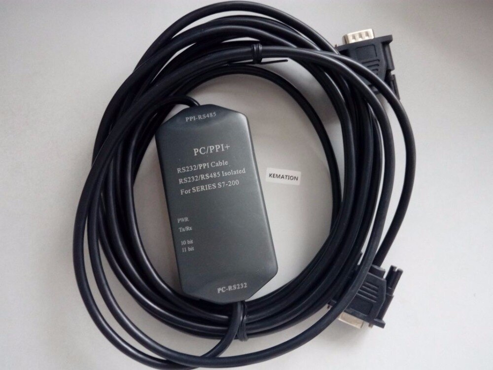 1pc PC/PPI+ optoelectronic isolated PC/PPI 6ES7 901-3CB30- 0XA0 S7-200 Program Cable PC-PPI+ PCPPI+