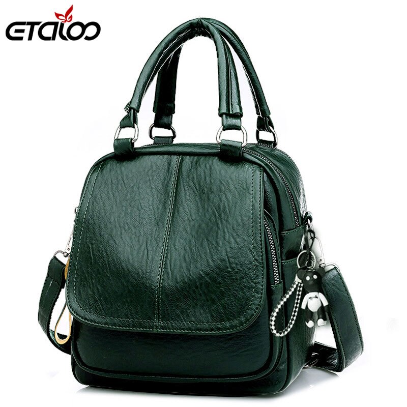 Torebki moda torebki damskie proste torebki Crossbody zamek błyskawiczny torebki damskie Pu skórzane torby kurierskie torba na ramię: zielony