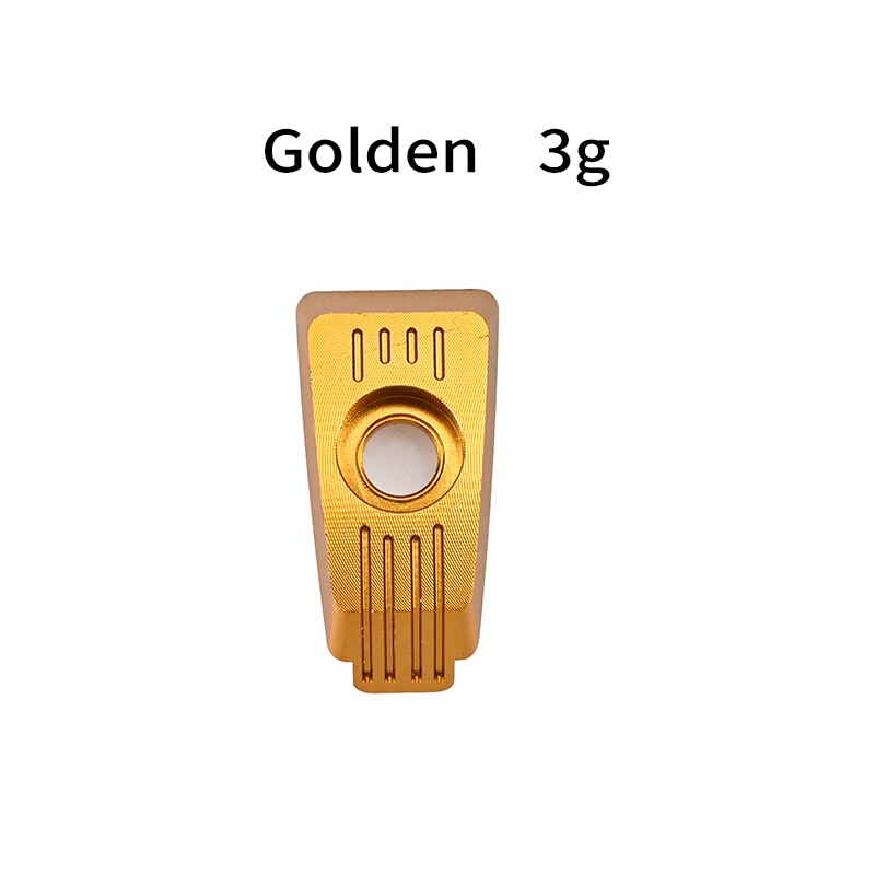 Blau Gold verrotten Silber Golf Gewicht Schraube Für TaylorMade Spinne X Spinne X Putter: Gold 3g