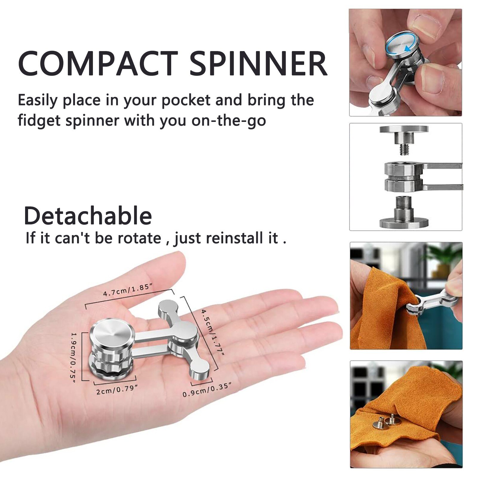 Chaos Pendel Einzigen Doppel Pendel Fingerspitze Kreisel Erwachsene freundlicher Dekompression Schwerkraft Hand Spinner Zappeln Spielzeug