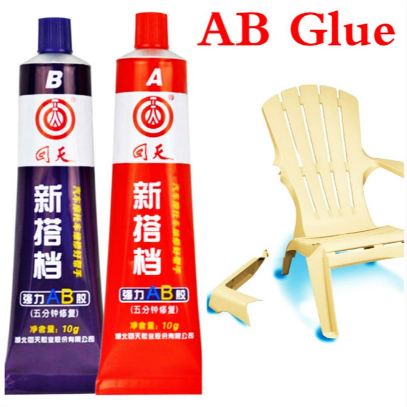 32g Stainless-Steel Adhesive Structural AB Glue Iron Marble Glass Ceramic Wood Quick-Drying Acrylic Structural Adhesive Hardware