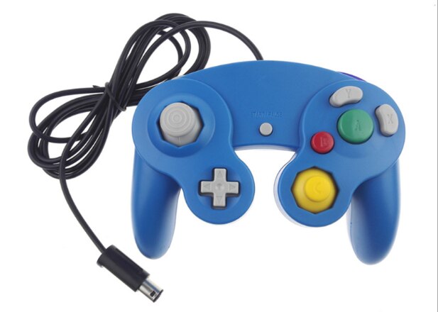 Wired Gamepad Voor Nintend Ngc Gc Voor Gamecube Controller Voor Wii Wiiu Gamecube Joystick Joypad Game Accessoire: Sky Blue