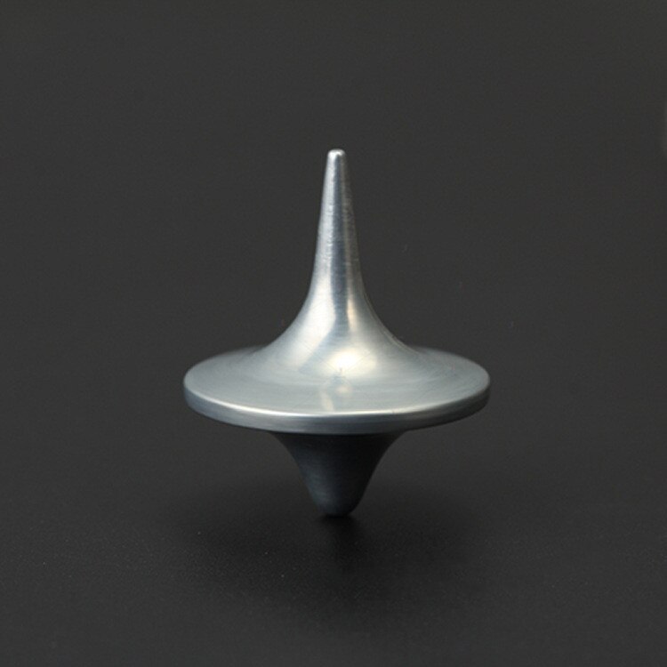 Giroscopio de Metal de alta precisión, violín plateado, giratorio, spinner de titanio, spinner de superhéroe: a