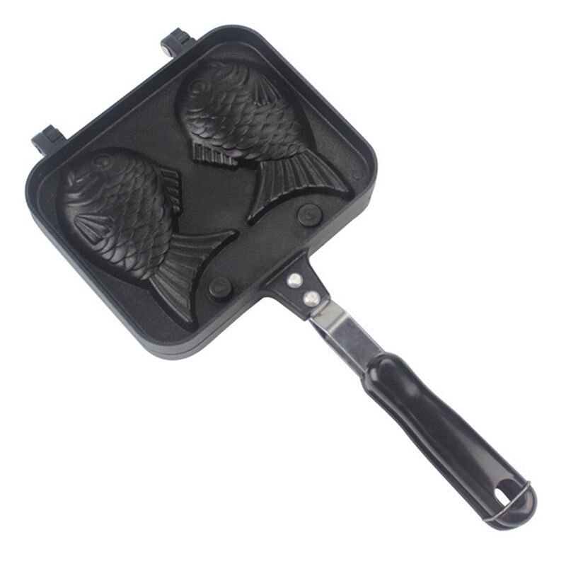 Vis-Vormige Bakvormen Waffle Pan Maker Thuis Taart Gereedschap Diy Pisces Bakvorm Taiyaki Mold Waffle Mold