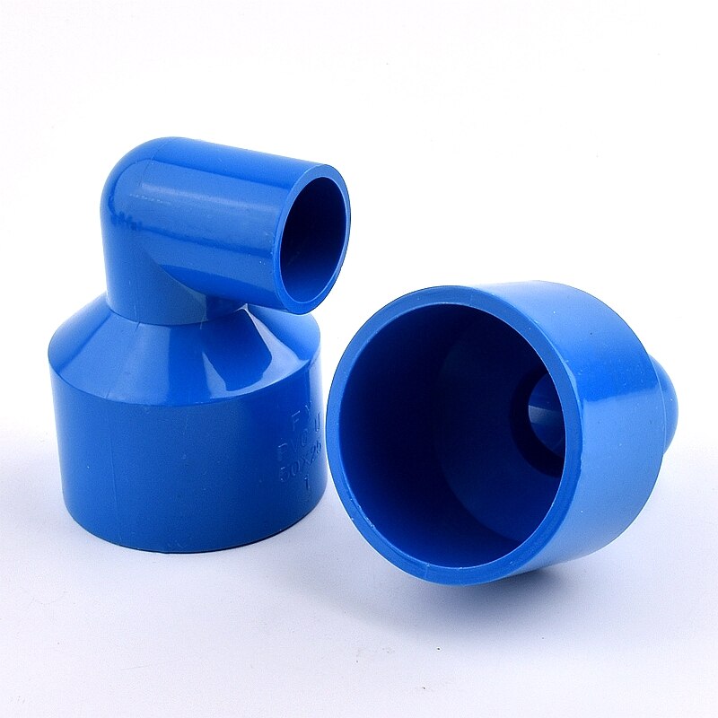 1pc PVC Pipe 90 ° Elbow Reducing Connector Plastic Joint Fittings Garden Irrigation System Watering Equal Aquarium Joint