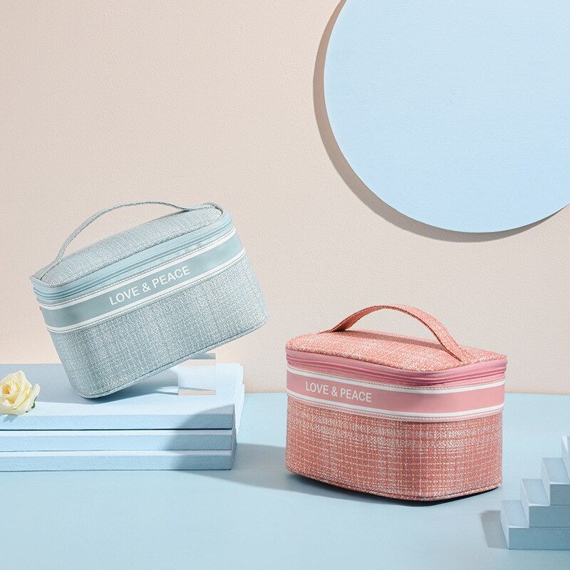 Make-uptas zomer toilettas trousse de toilette neceser mujer cosmetische tas vrouwen make-updoos met grote capaciteit