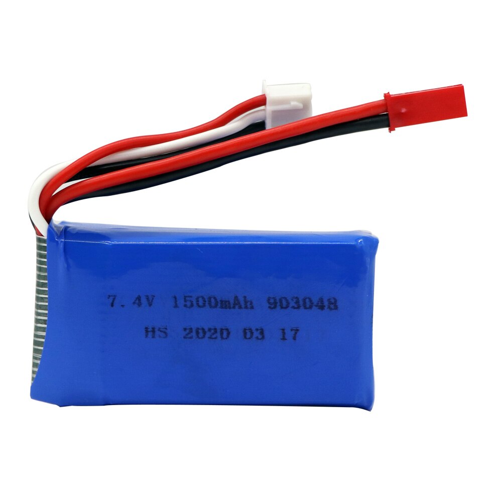 Battery and Charger cable set For Wltoys V353 A949 A959 A969 A979 k929 upgrade 1500mah 7.4V Battery For RC Cars Helicopter Boats