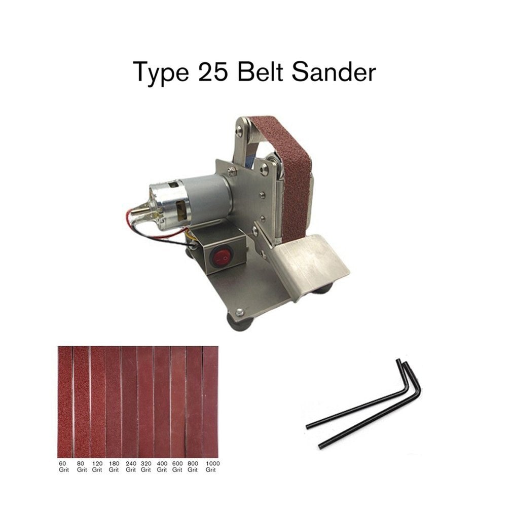 Multifunktionell slipmaskin mini elektrisk remslipmaskin polermaskin slipmaskin skärkanter kanter slipmaskin slipmaskin slipning
