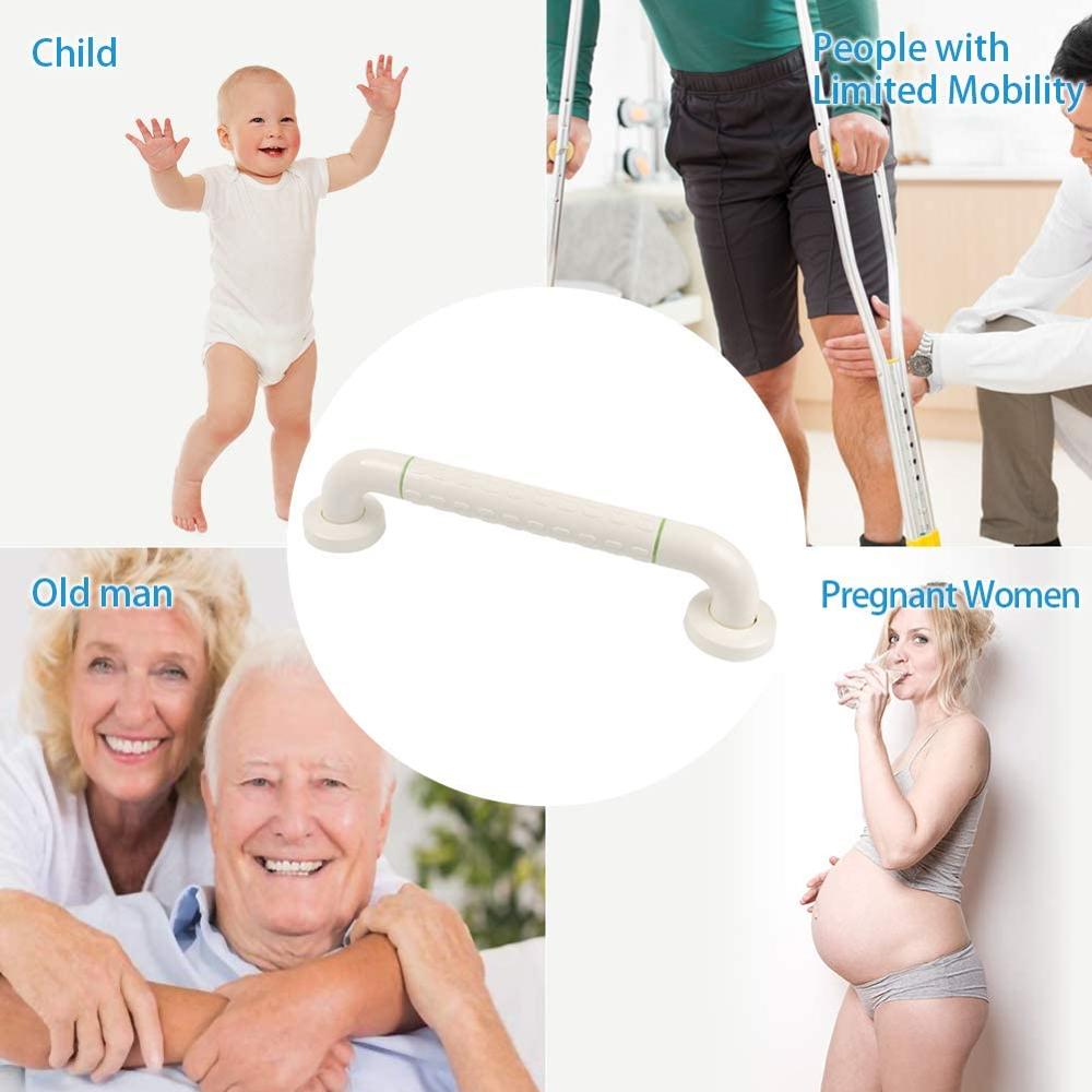 IMPEU Grab Bar, Bathroom Balance Bar, Shower Handle, Safety Hand Rail Support for Tub, Handicap, Elderly, Injury, Kid, Senior