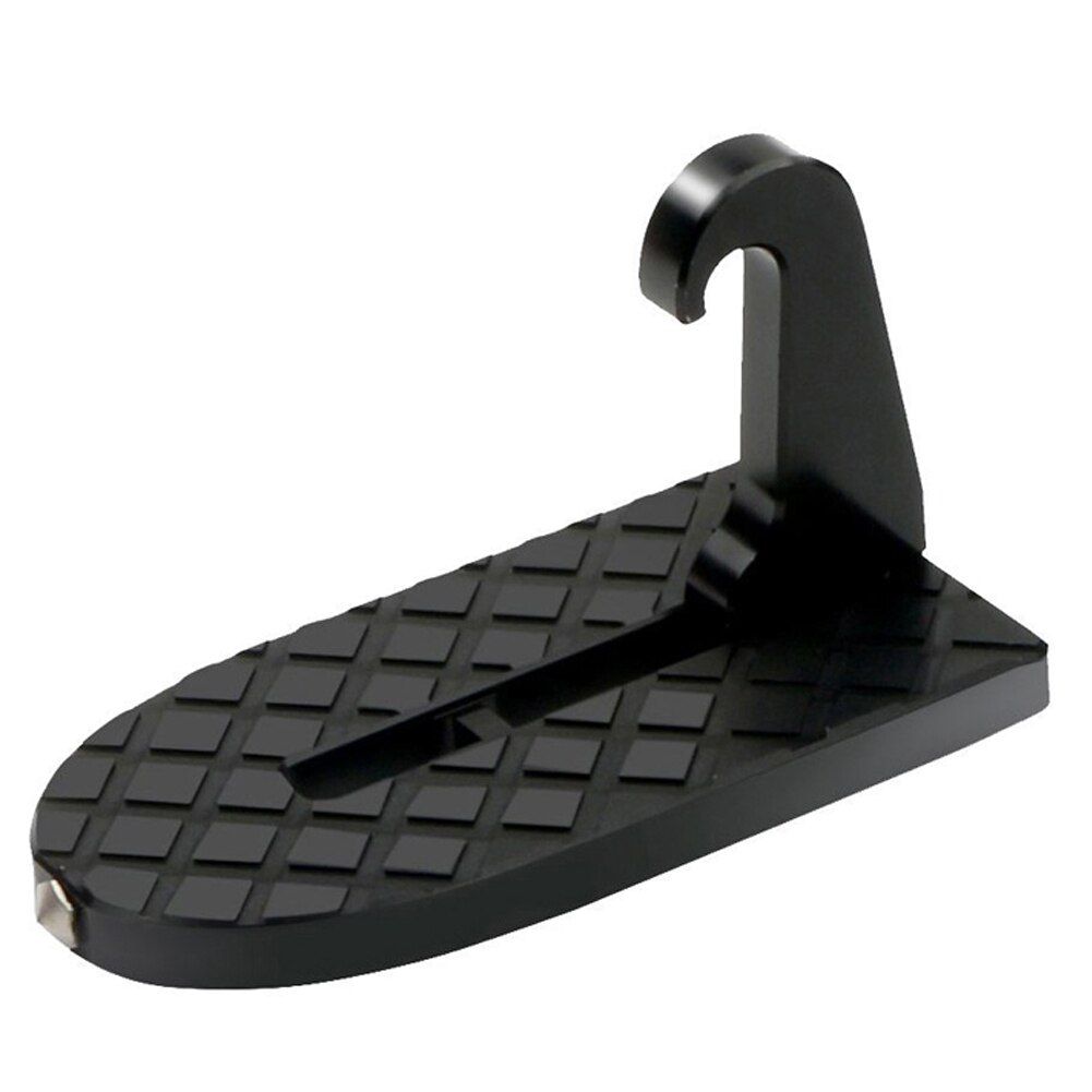 1pcs Folding Car Door Step Latch Hook Step Mini Foot Pedal Ladder For Jeep SUV Truck Roof: Default Title