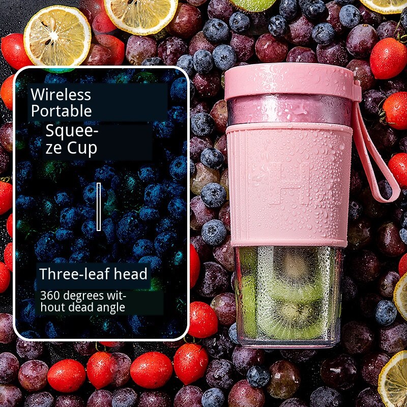 portable blender usb mixer electric juicer machine smoothie blender mini food processor personal blender cup juice blenders