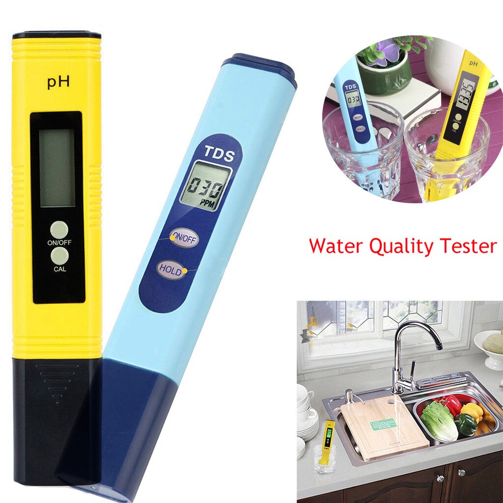 Water Test Meter PH 2 in 1 0-9990 PPM Measurement Range 1 PPM Resolution