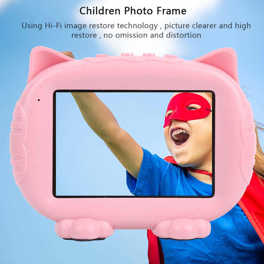 3.5 tommer ips børn fotoramme 1920*1080 high definition skærm børn billedramme smart elektronisk fotoalbum
