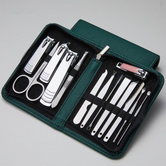 Op Mode 20pcs Nagelknipper Set Nail Art Beauty Tools Nail Schaar Sikkel Eagle Haak Pedicure & Menicure Tweezer nagels Kit