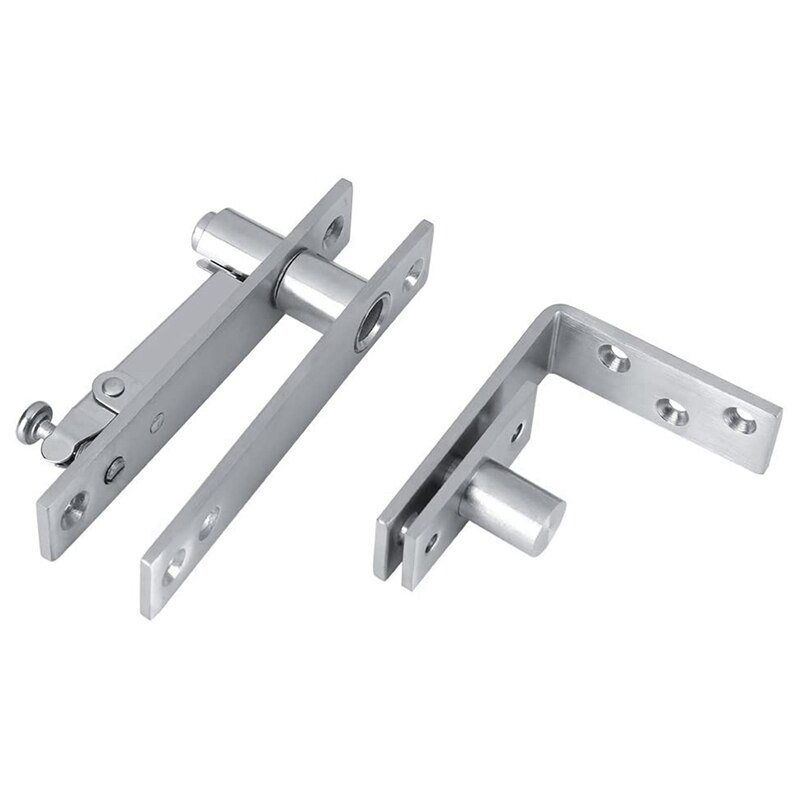 360 Degree Stainless Steel Door Hinge, 7-Shaped High-Rise Building, Household Revolving Door Hinge, Garage