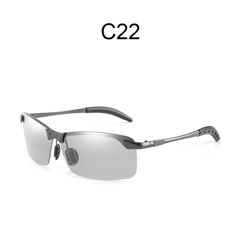 Gafas de sol fotocromáticas polarizadas para hombre, lentes de sol deportivas polarizadas, cambio de Color, gafas de conducción UV400 11-KPBS3043PO: 11-KPBS3043PO-C22