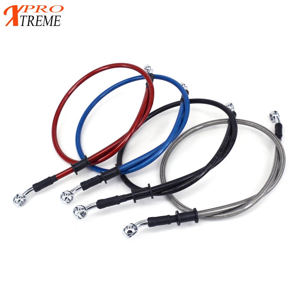 Moto universel 500mm-2000mm hydraulique renforcé frein embrayage radiateur huile tuyau tuyau tuyau Tube 28 degrés Banjo vélo