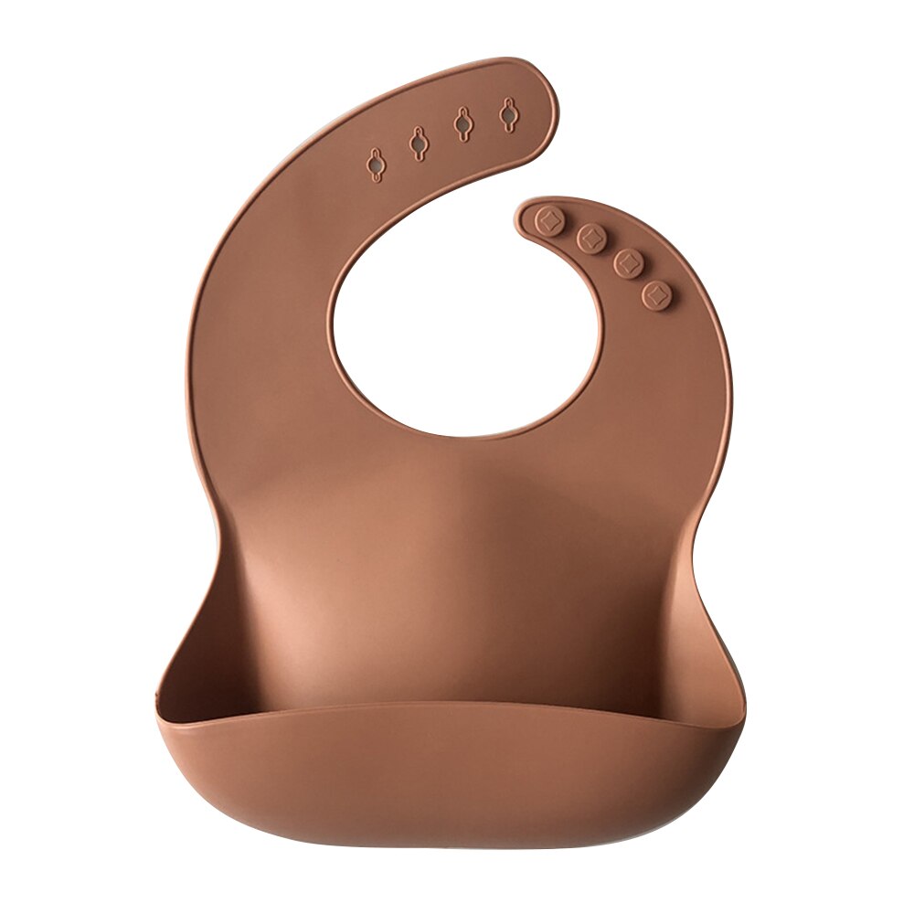 Silicone bébé bavoir infantile burp chiffons réglable étanche goutte à goutte bébé doux -né alimentation bave écharpe bave pour enfant en bas âge: B