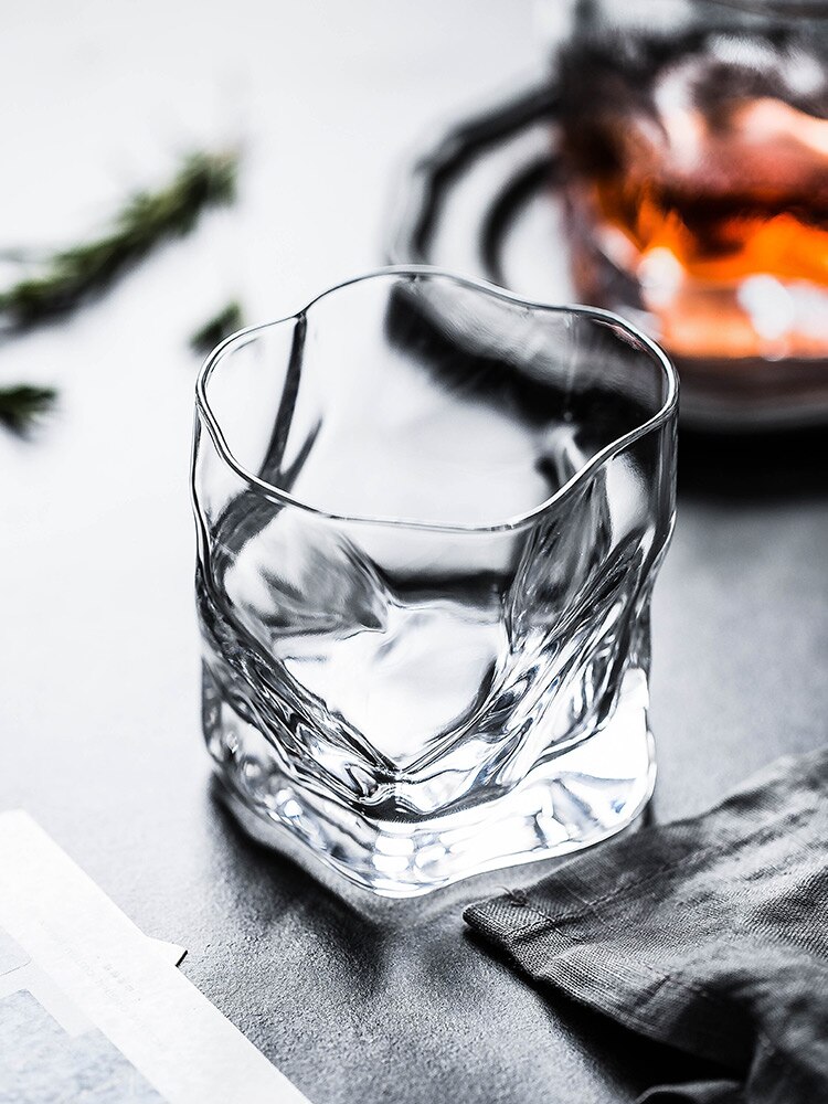 Verre coloré Wisky pour boissons alcoolisées, pour Bar européen et japonais, pour whisky, bière, verre à eau de Brandy