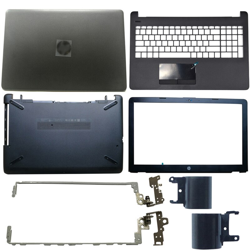 For HP 15-BS 15-BR 15-BW 15T-BR 15-BS 15Z-BW Laptop LCD Back Cover/Front Bezel/Hinges/Palmrest/Bottom Case 924899-001