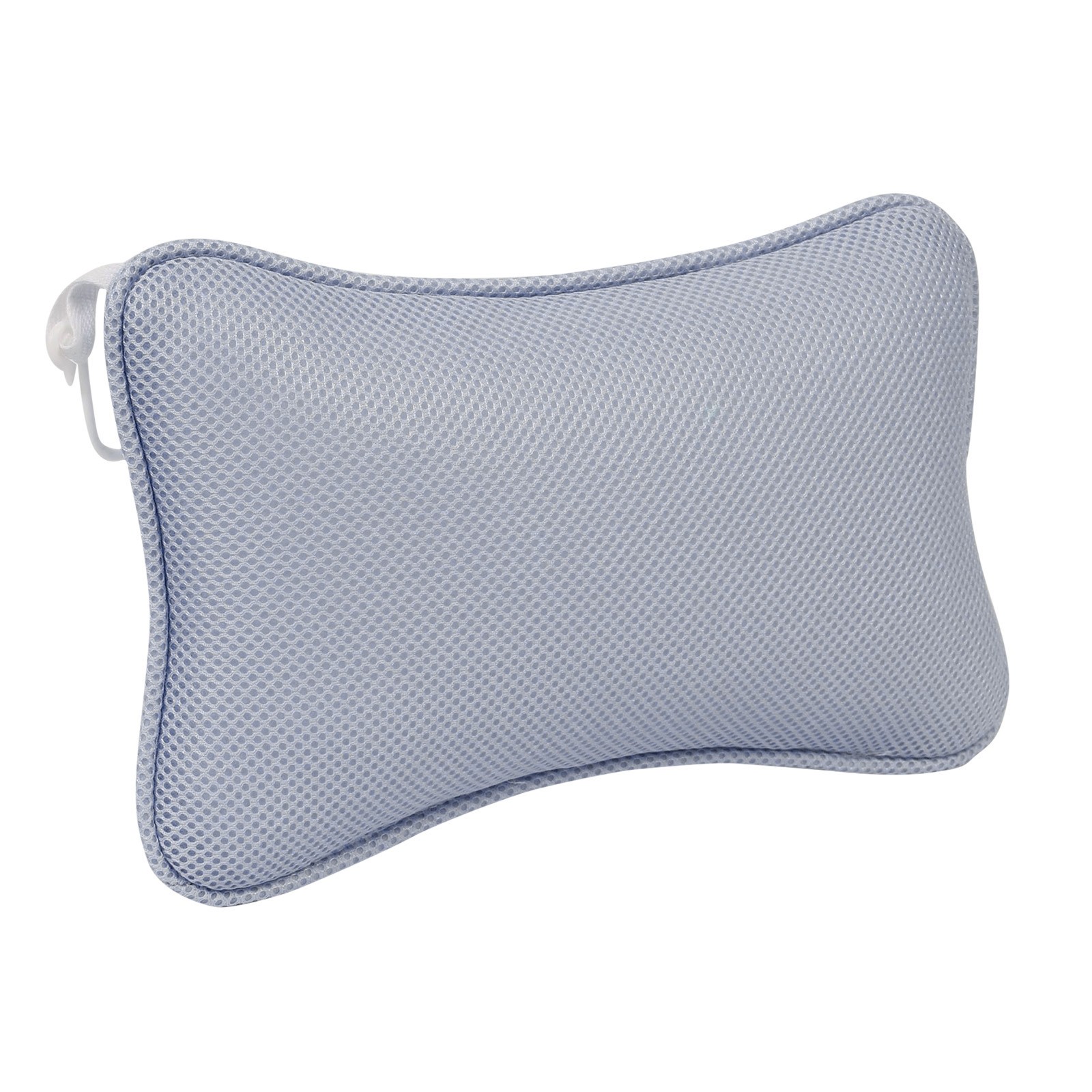 1pcs Non-Slip Cushioned Bath Tub Spa Pillow 3D Mesh Spa Bathtub Head Rest Pillow With Suction Cups For Neck Back Bathroom Supply: Blue