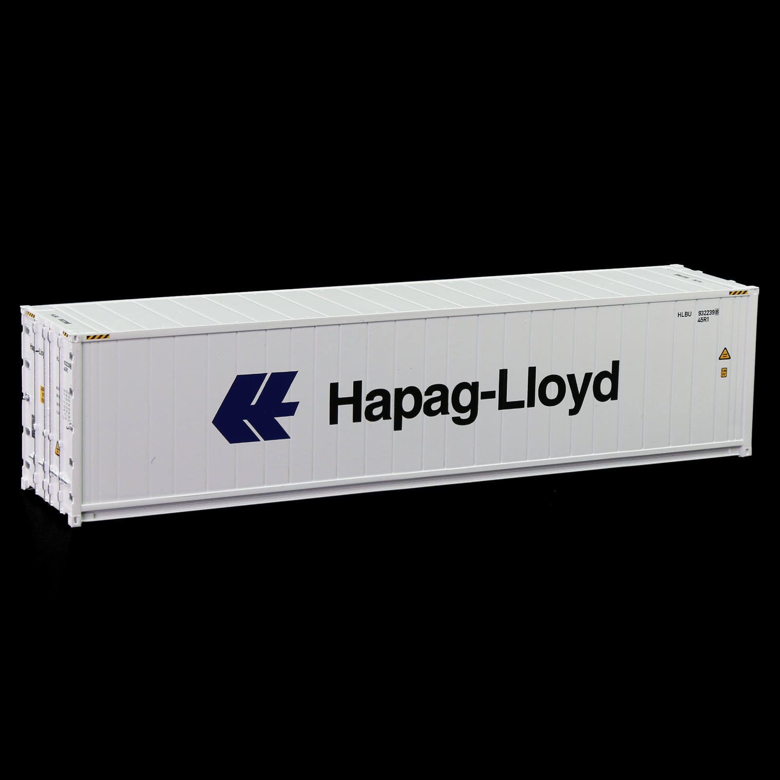 1pc HO Scale 40ft Hi-Cube Reefer 1:87 40&#39; Refrigerater Container Freight Cars Cargo Box C8722: Hapag-Lloyd