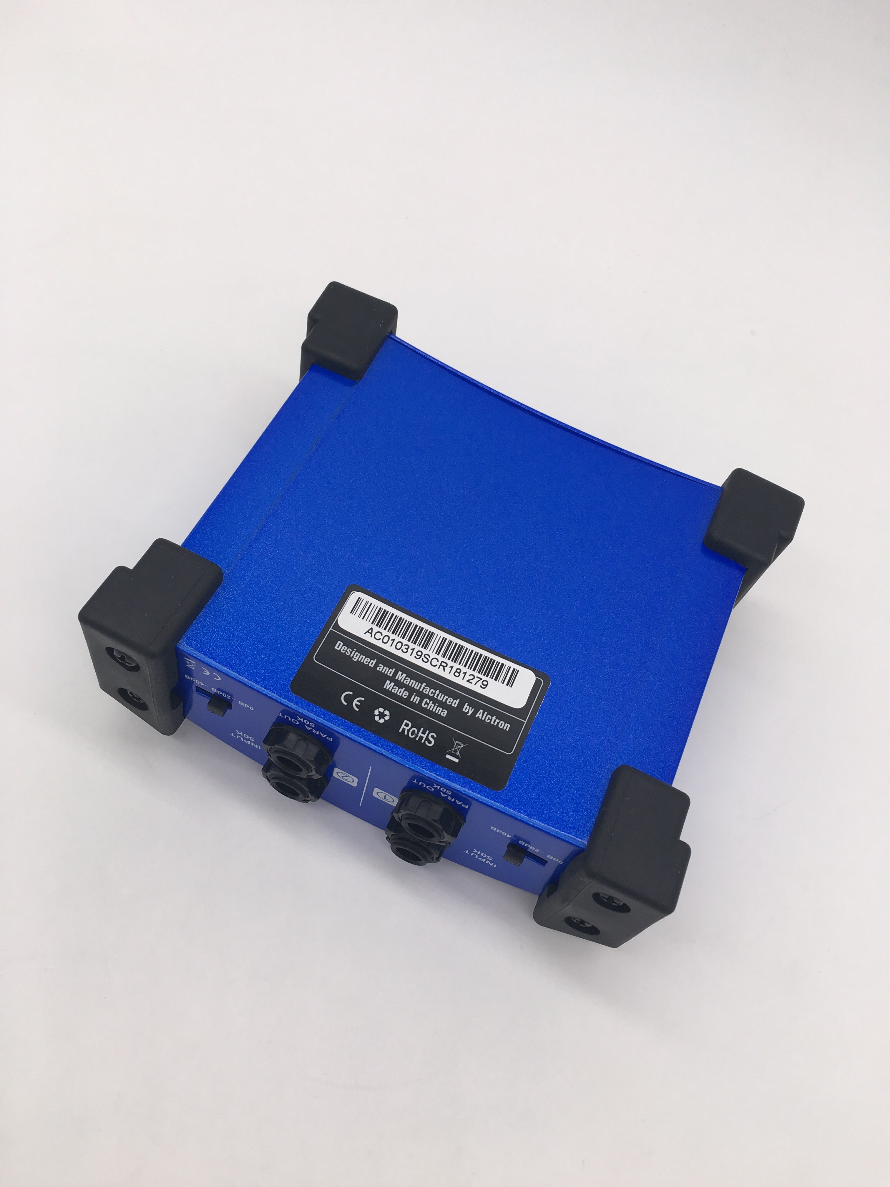 Alctron DI-120 two-channel passive direct box DI box for keyboard,acoustic and electric guitar