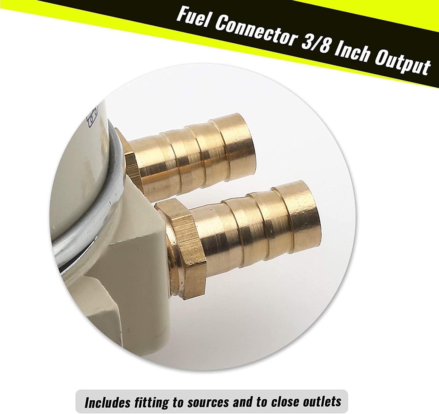 R12T Brandstoffilter Waterafscheider Complete Kit - Marine SPIN-ON R12T Filter Vervangt S3240 120AT NPT ZG1/4-19 Fit 3/8 Inch NPT Ou