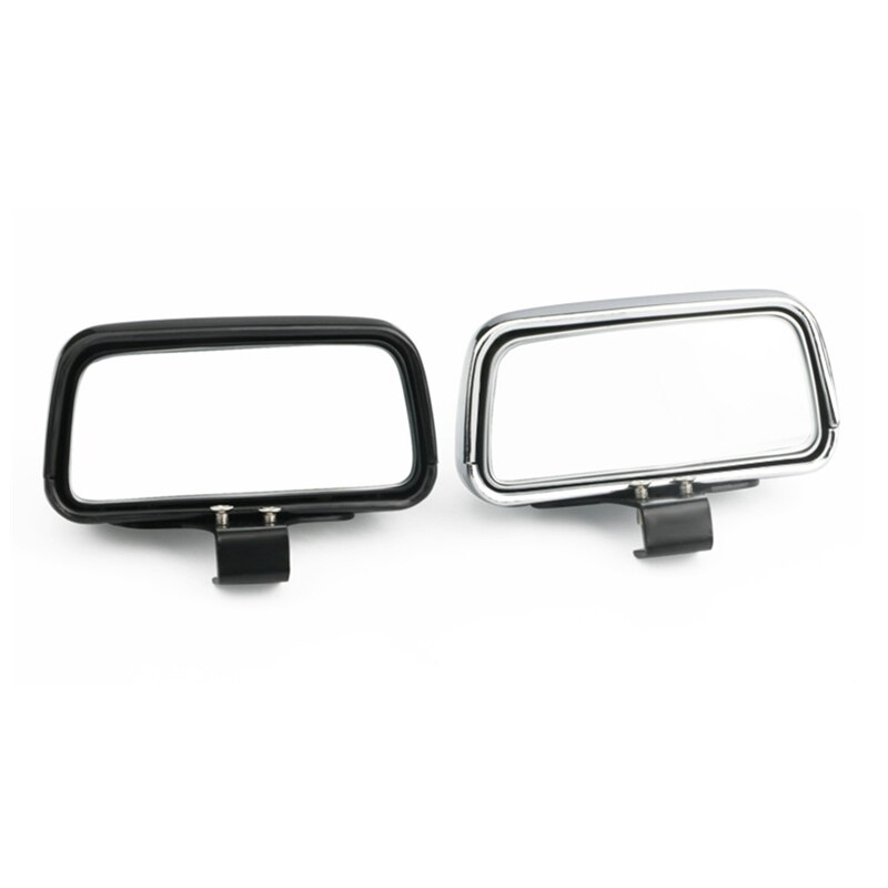 1pcs Car Blind Spot Mirror Car Rearview Auxiliary Mirror HD Large View Convex Glass Wide Angle Rear View Mirror