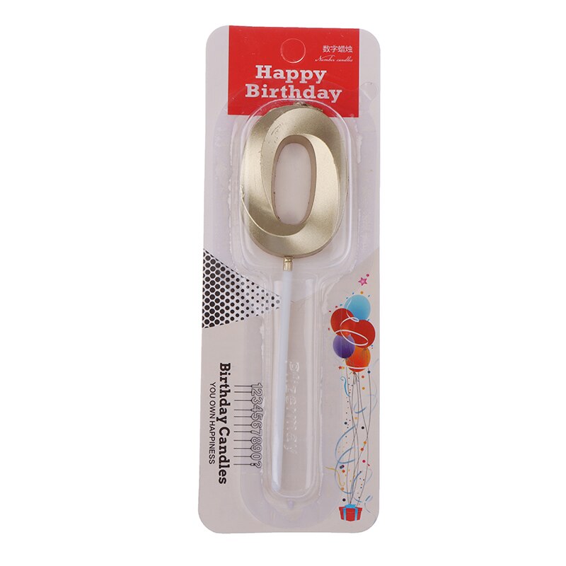 Champagne numéro 0-9 joyeux anniversaire gâteau bougies Topper décor fête fournitures décor bougies décoration bricolage fournitures Numer bougie: N1